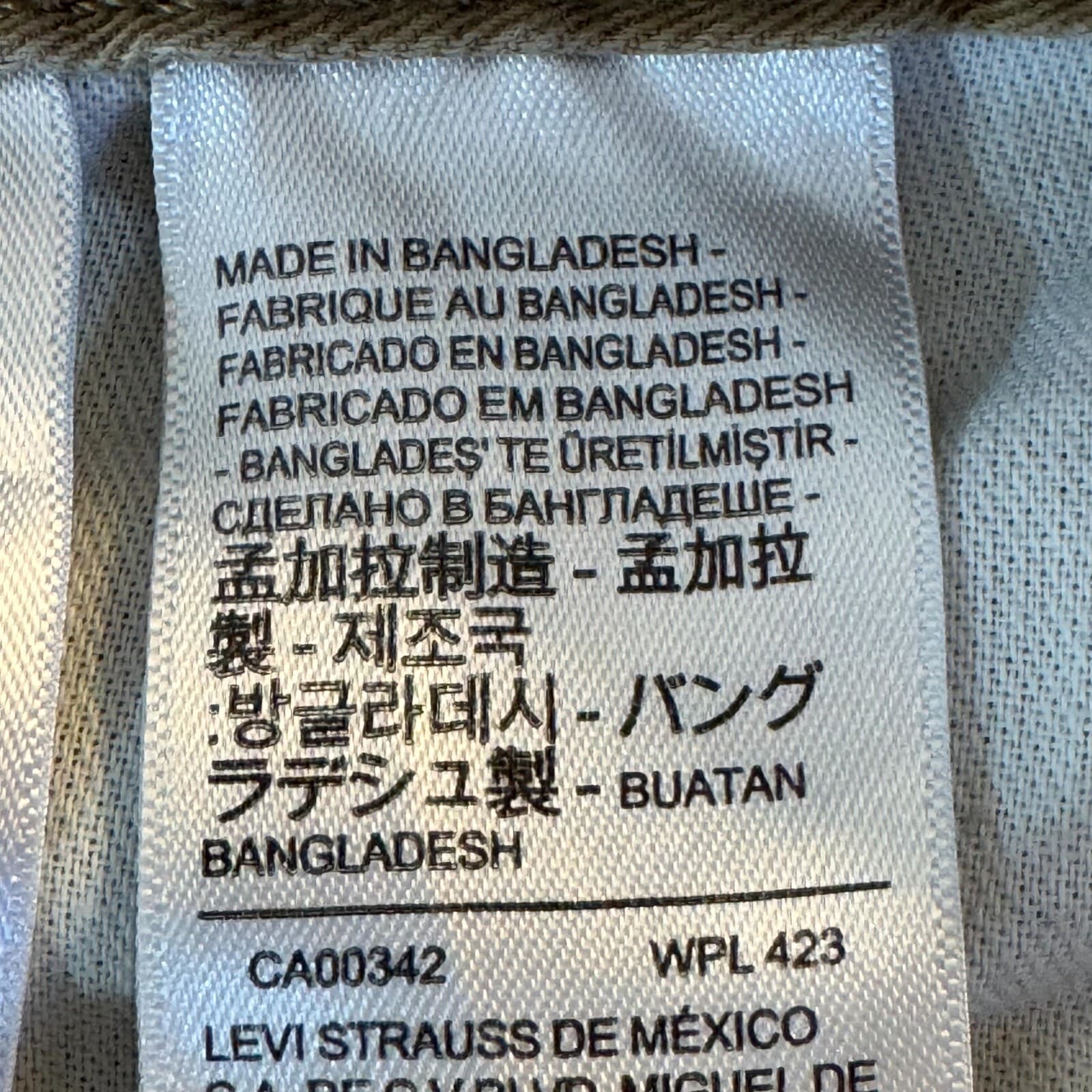 Levi’s 514 Men’s Jeans 32x34 Brown Denim 100% Cotton Mid-Rise Straight - Thumbnail 15