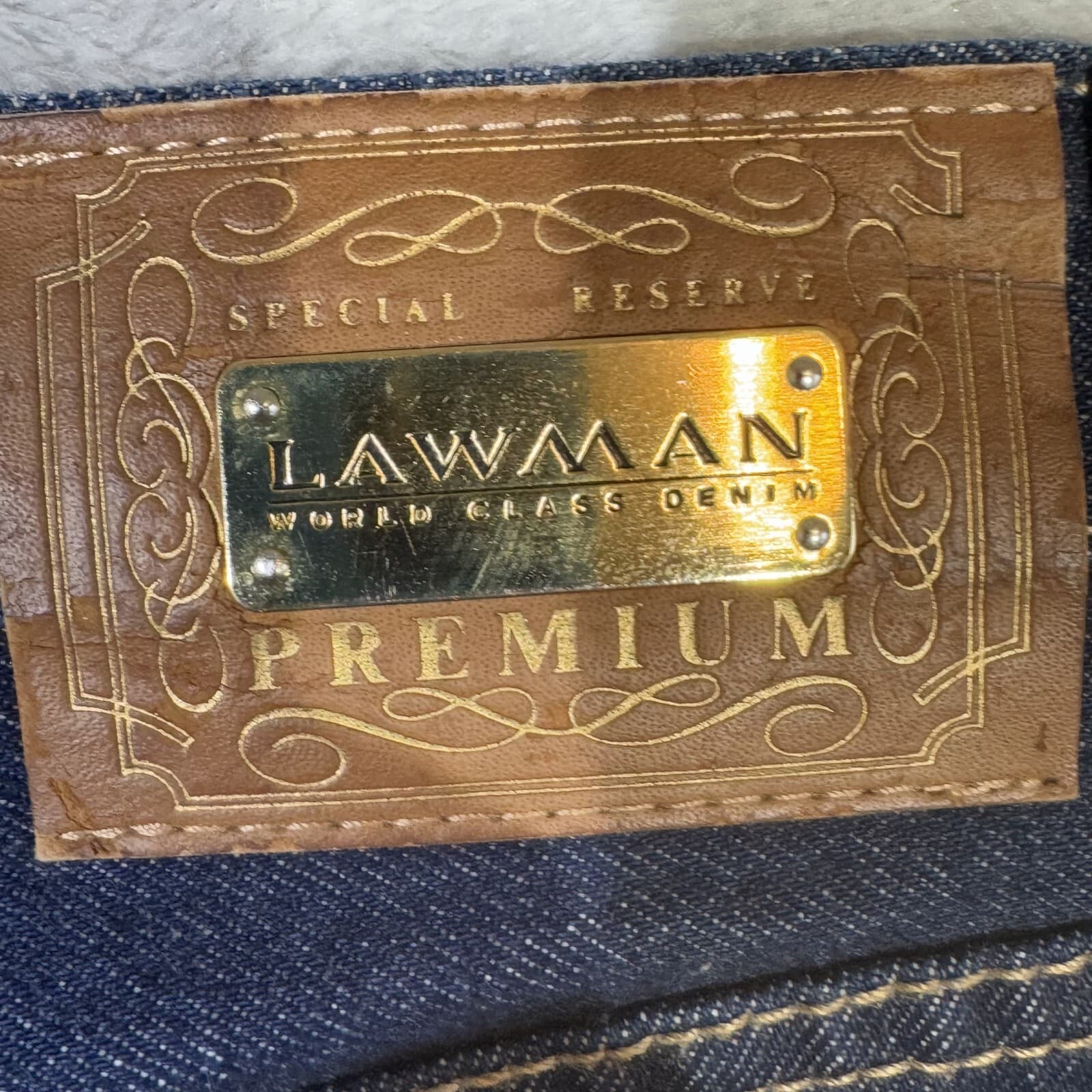 Lawman Women’s Jeans Size 3 Blue Denim 100% Cotton Medium Wash Skinny - Thumbnail 12