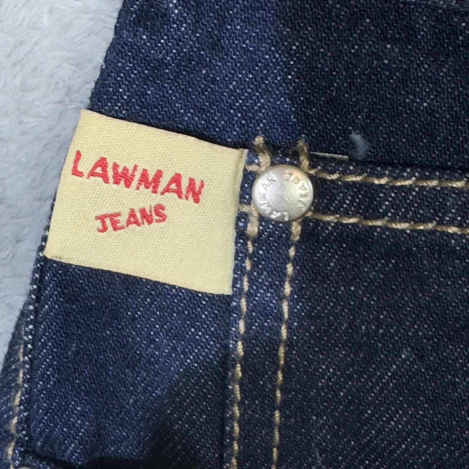 Lawman Women’s Jeans Size 3 Blue Denim 100% Cotton Medium Wash Skinny - Thumbnail 6