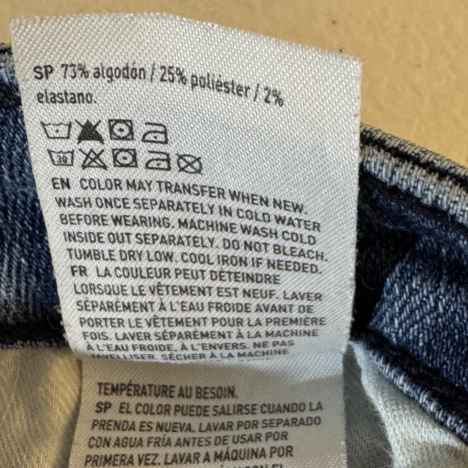 American Eagle Women’s Whiskered Stretch Jeans, 29 × 30 – Blue Denim, Excellent - Thumbnail 12