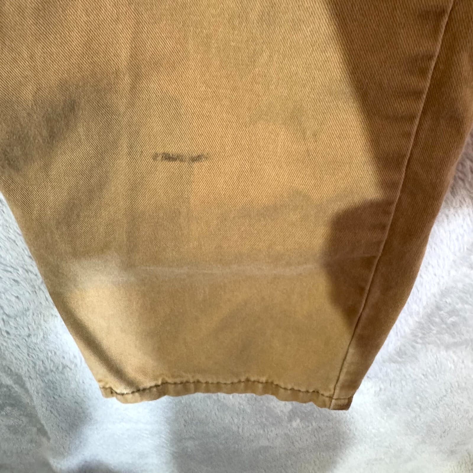 Levi’s 514 Men’s Jeans 32x34 Brown Denim 100% Cotton Mid-Rise Straight - Thumbnail 8