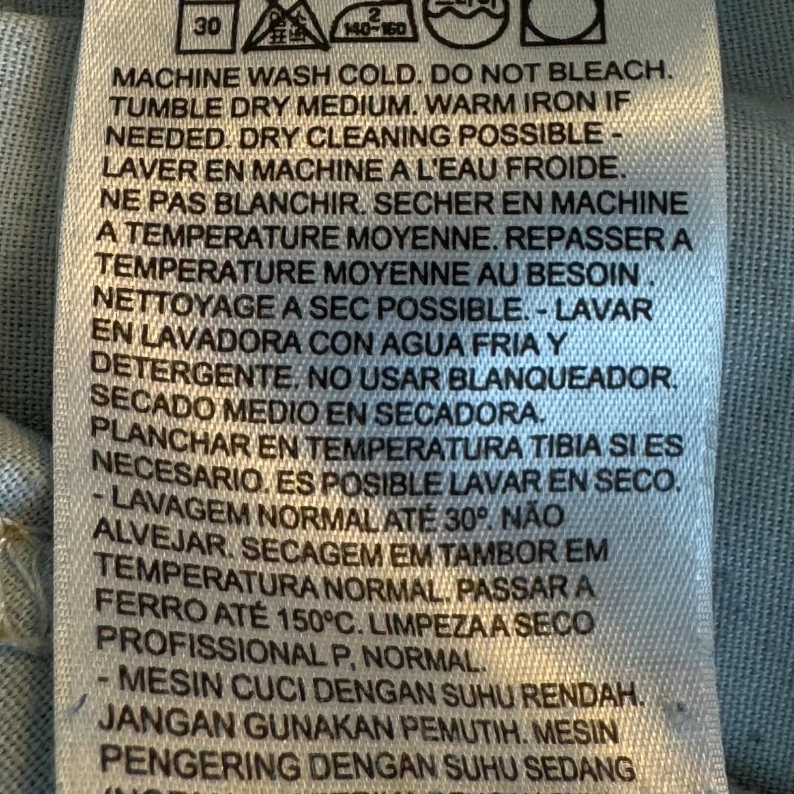 Levi’s 511 Men’s Jeans 34x32 Blue Denim Stretch Mid-Rise Slim Straight - Thumbnail 18