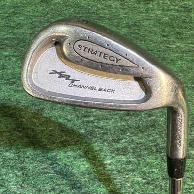 Strategy XRT Channel Back 6 Iron Golf Club Ladies Right Hand Steel Shaft Silver - Image 1