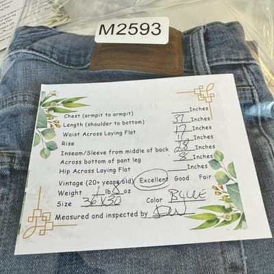 Lucky Brand Jeans Mens 36x30 Straight Fit Denim Pants 223 Medium Wash 7MP10666 - Thumbnail 10