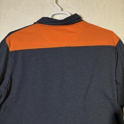 Auburn Tigers Shirt Mens XXL Navy Orange Polo NCAA College Football Colosseum - Thumbnail 10