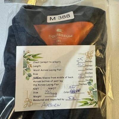 Auburn Tigers Shirt Mens XXL Navy Orange Polo NCAA College Football Colosseum - Thumbnail 12