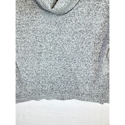 Bar III Women's Gray Textured Cowl Neck Sweater Size L - Thumbnail 3