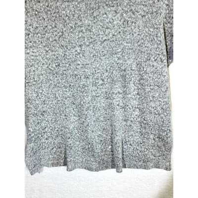 Bar III Women's Gray Textured Cowl Neck Sweater Size L - Thumbnail 9