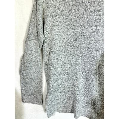 Bar III Women's Gray Textured Cowl Neck Sweater Size L - Thumbnail 10