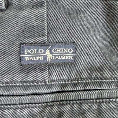 Polo Ralph Lauren Chino Pants Mens 36x32 Classic Straight Fit Casual Vintage - Thumbnail 3