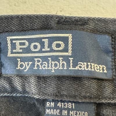 Polo Ralph Lauren Chino Pants Mens 36x32 Classic Straight Fit Casual Vintage - Thumbnail 5