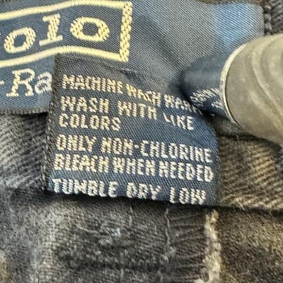 Polo Ralph Lauren Chino Pants Mens 36x32 Classic Straight Fit Casual Vintage - Thumbnail 7