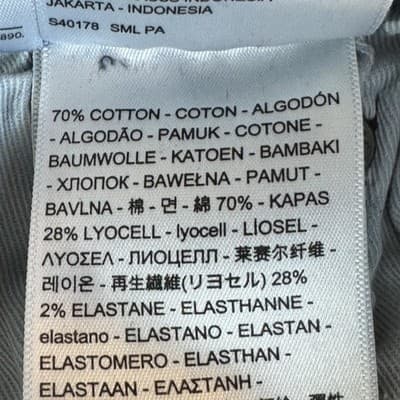 Levis Premium 502 Jeans Men's 29x32 Blue Skinny Taper Stretch Denim Good - Thumbnail 6