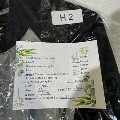 Banana Republic Jacket Mens Extra Large Gray Navy Blue Bomber Varsity Snap Front - Thumbnail 16