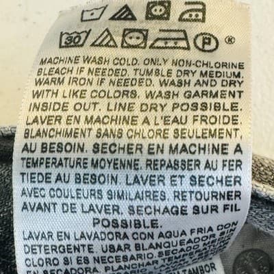 Levi's 511 Jeans Mens 34x32 Gray Light Wash Skinny Slim Denim Zip Fly Mid Rise - Thumbnail 9