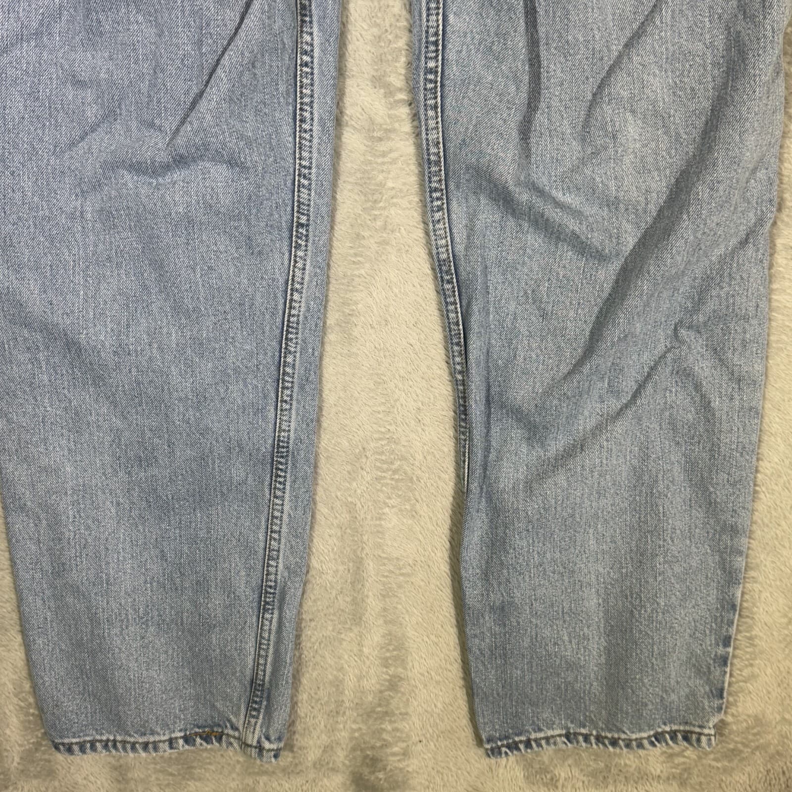 Vintage Levi’s 550 Men’s Jeans 34x31 Blue Denim Relaxed Fit Straight Leg - Thumbnail 8