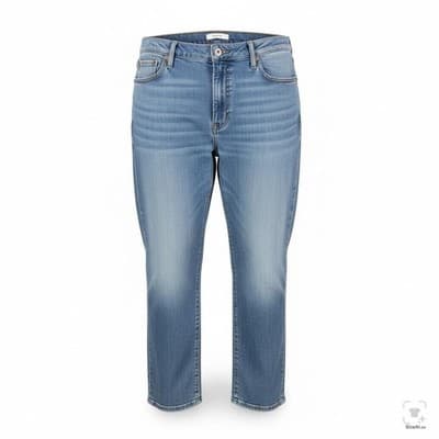 Levis 541 Jeans Mens 44x30 Blue Light Wash Tapered Athletic Denim Zip Fly - Image 1