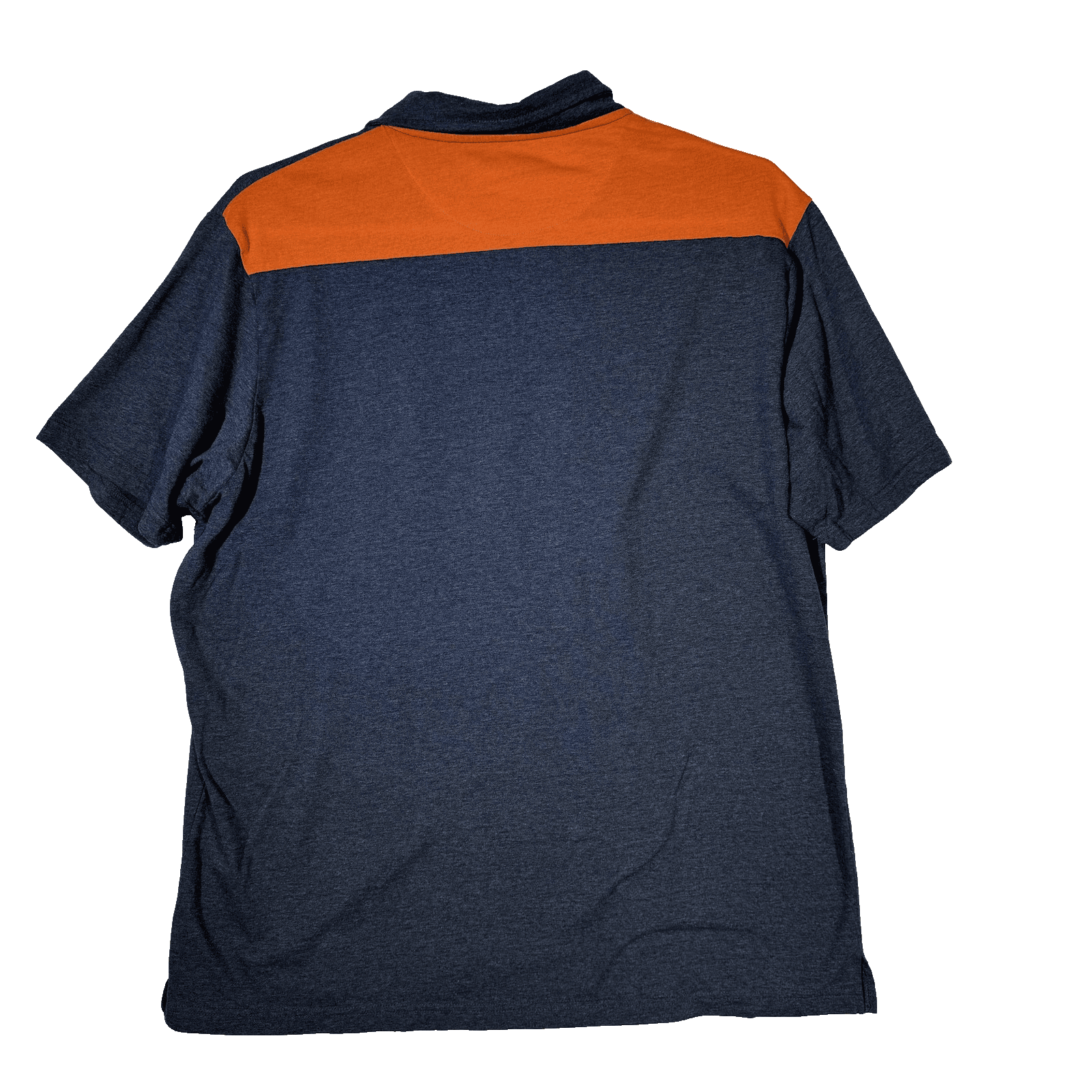 Auburn Tigers Shirt Mens XXL Navy Orange Polo NCAA College Football Colosseum - Thumbnail 2