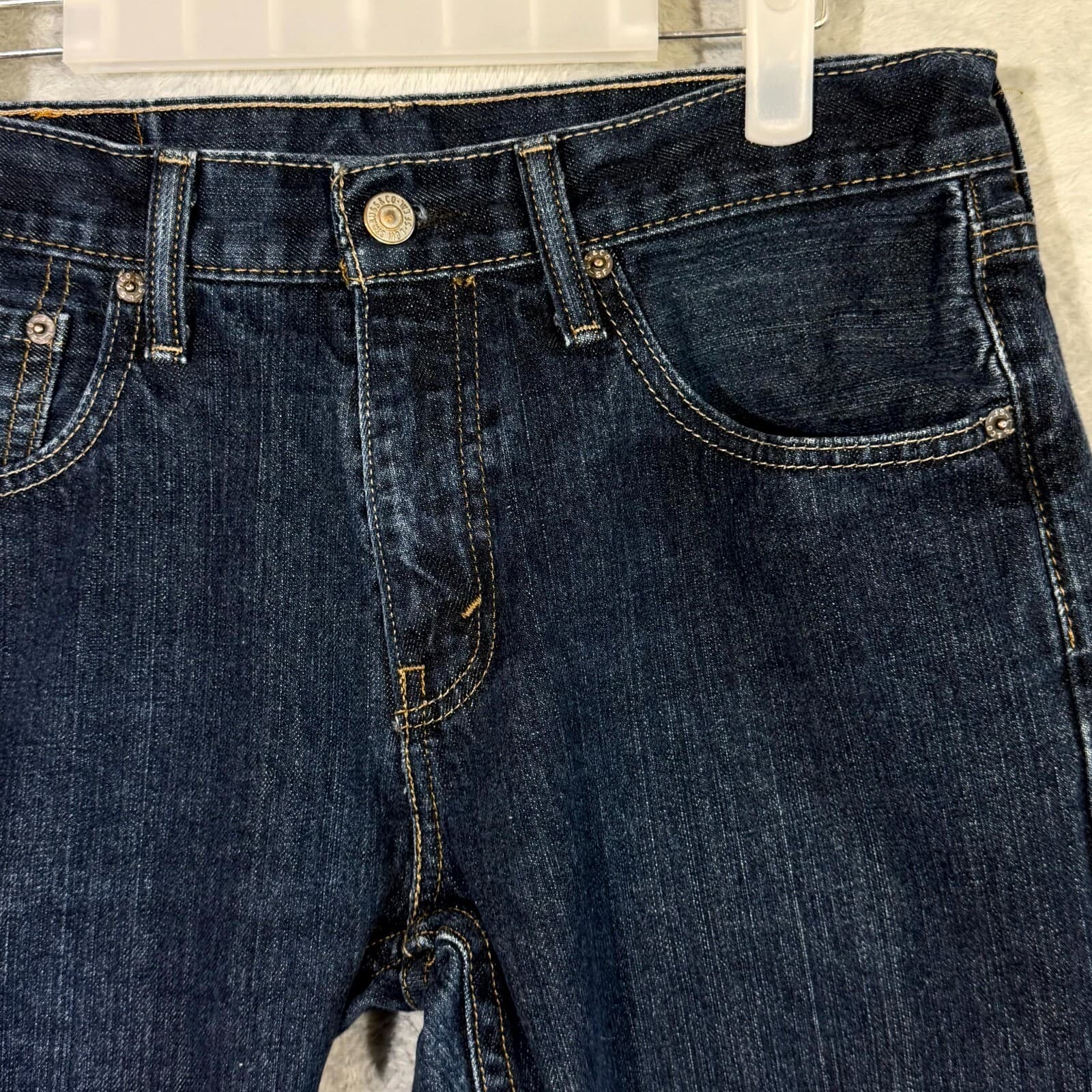 Levi’s 527 Men’s Jeans 31x27 Blue Denim Mid-Rise Straight Leg Classic - Thumbnail 4