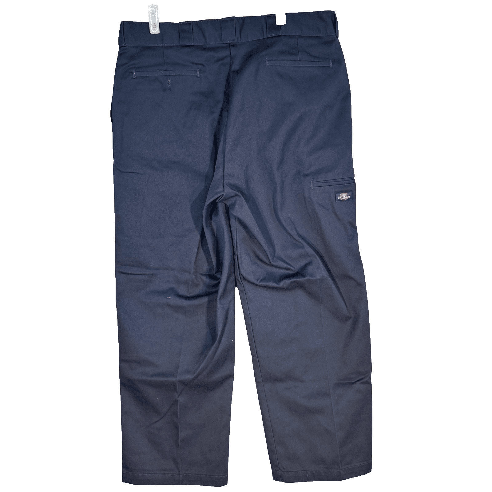 Dickies Double Knee Work Pants Mens 38x30 Navy Blue Durable Utility Workwear - Thumbnail 2
