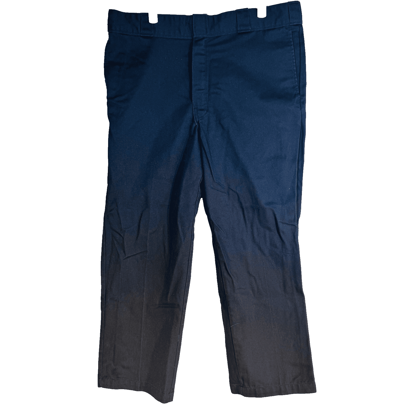 Dickies 874 Jeans Mens 36x28 Black Dark Wash Relaxed Straight Canvas Zip Fly - Thumbnail 5