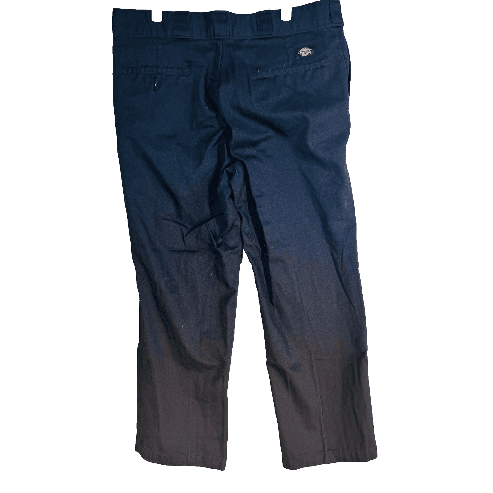 Dickies 874 Jeans Mens 36x28 Black Dark Wash Relaxed Straight Canvas Zip Fly - Thumbnail 6