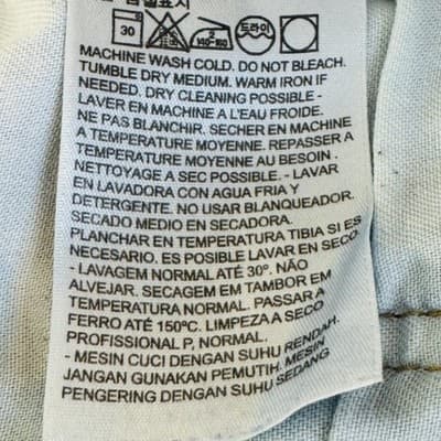 Levis 541 Jeans Mens 44x30 Blue Light Wash Tapered Athletic Denim Zip Fly - Thumbnail 10