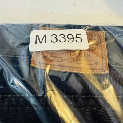 Polo Ralph Lauren Jeans Mens 40x25 Blue Dark Wash Straight Denim Zip Fly - Thumbnail 14