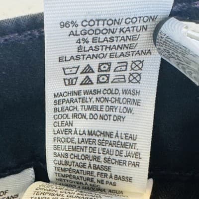 Lucky Brand 121 Heritage Slim Jeans Mens 32x28 Blue Dark Wash Tapered Zip Fly - Thumbnail 11