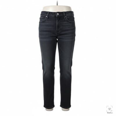 Levis 511 Jeans Mens 30x32 Gray Dark Wash Slim Tapered Stretch Denim Big E Zip - Image 1