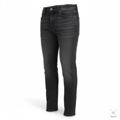 Levis 511 Jeans Mens 30x32 Gray Dark Wash Slim Tapered Stretch Denim Big E Zip - Thumbnail 2