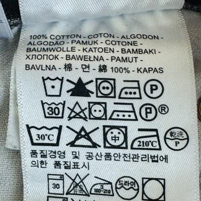 Levis 501 Jeans Mens 34x31 Gray Medium Wash Straight Denim Button Fly Regular - Thumbnail 10