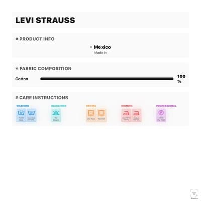 Levis 501 Jeans Mens 34x31 Gray Medium Wash Straight Denim Button Fly Regular - Thumbnail 15