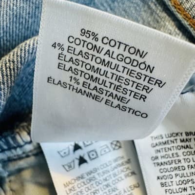 Lucky Brand 181 Relaxed Straight Jeans Mens 38x30 Blue Medium Wash Denim Zip Fly - Thumbnail 12