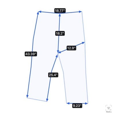 Lucky Brand 181 Relaxed Straight Jeans Mens 38x30 Blue Medium Wash Denim Zip Fly - Thumbnail 15