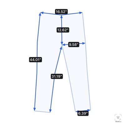 Levis 511 Jeans Mens 32x32 Blue Medium Wash Slim Tapered Stretch Denim Zip Fly - Thumbnail 13