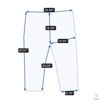 Levis 505 Jeans Mens 52x32 Big & Tall Blue Medium Wash Straight Denim Zip Fly - Thumbnail 15