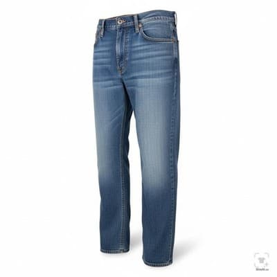 Lucky Brand 361 Vintage Straight Jeans Mens 32x30 Blue Medium Wash Denim Zip Fly - Thumbnail 2