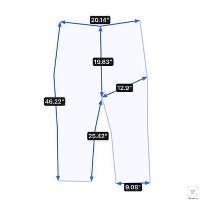 Polo Ralph Lauren Jeans Mens 40x25 Blue Dark Wash Straight Denim Zip Fly - Thumbnail 12