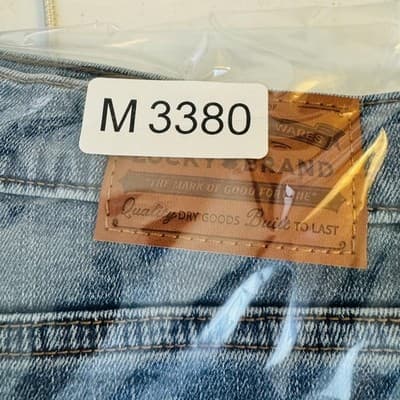 Lucky Brand 181 Relaxed Straight Jeans Mens 38x30 Blue Medium Wash Denim Zip Fly - Thumbnail 17