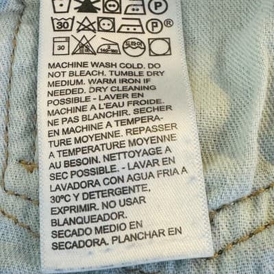 Levis 511 Jeans Mens 32x32 Blue Medium Wash Slim Tapered Stretch Denim Zip Fly - Thumbnail 10