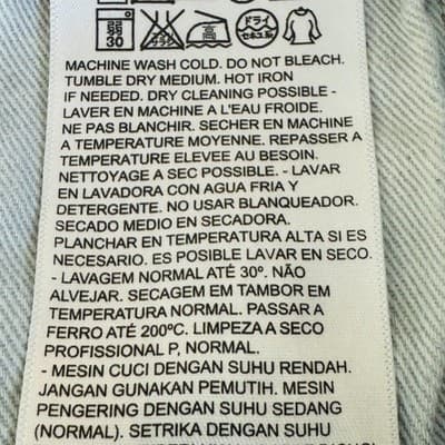 Levis 501 Jeans Mens 34x32 Blue Medium Wash Denim Button Fly Regular Fit - Thumbnail 12