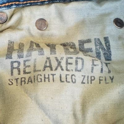 Polo Jeans Co. Hayden Jeans Mens 36x32 Blue Medium Wash Straight Relaxed Zip Fly - Thumbnail 8