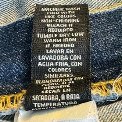 Polo Jeans Co. Hayden Jeans Mens 36x32 Blue Medium Wash Straight Relaxed Zip Fly - Thumbnail 9