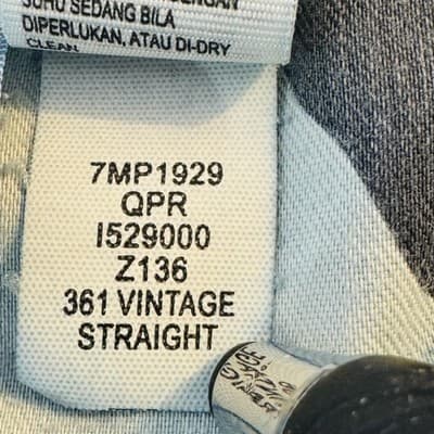 Lucky Brand 361 Vintage Straight Jeans Mens 32x30 Blue Medium Wash Denim Zip Fly - Thumbnail 12