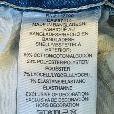 True Religion Geno Jeans Mens 36x31 Blue Light Wash Tapered Relaxed Zip Fly - Thumbnail 9