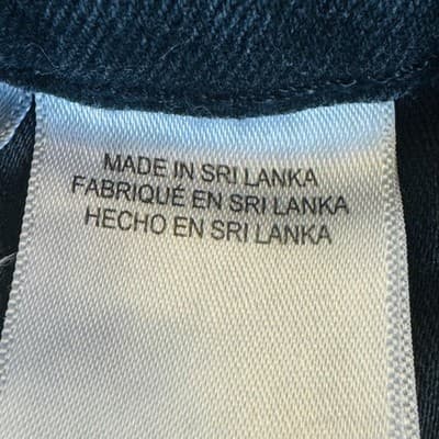 Lucky Brand 110 Slim Jeans Mens 36x32 Gray Charcoal Wash Slim Skinny Zip Fly - Thumbnail 8