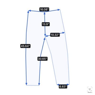 Levis 505 Jeans Mens 32x32 Blue Light Wash Straight Denim Zip Fly Regular Fit - Thumbnail 10