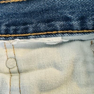 Levis 505 Jeans Mens 32x32 Blue Light Wash Straight Denim Zip Fly Regular Fit - Thumbnail 8