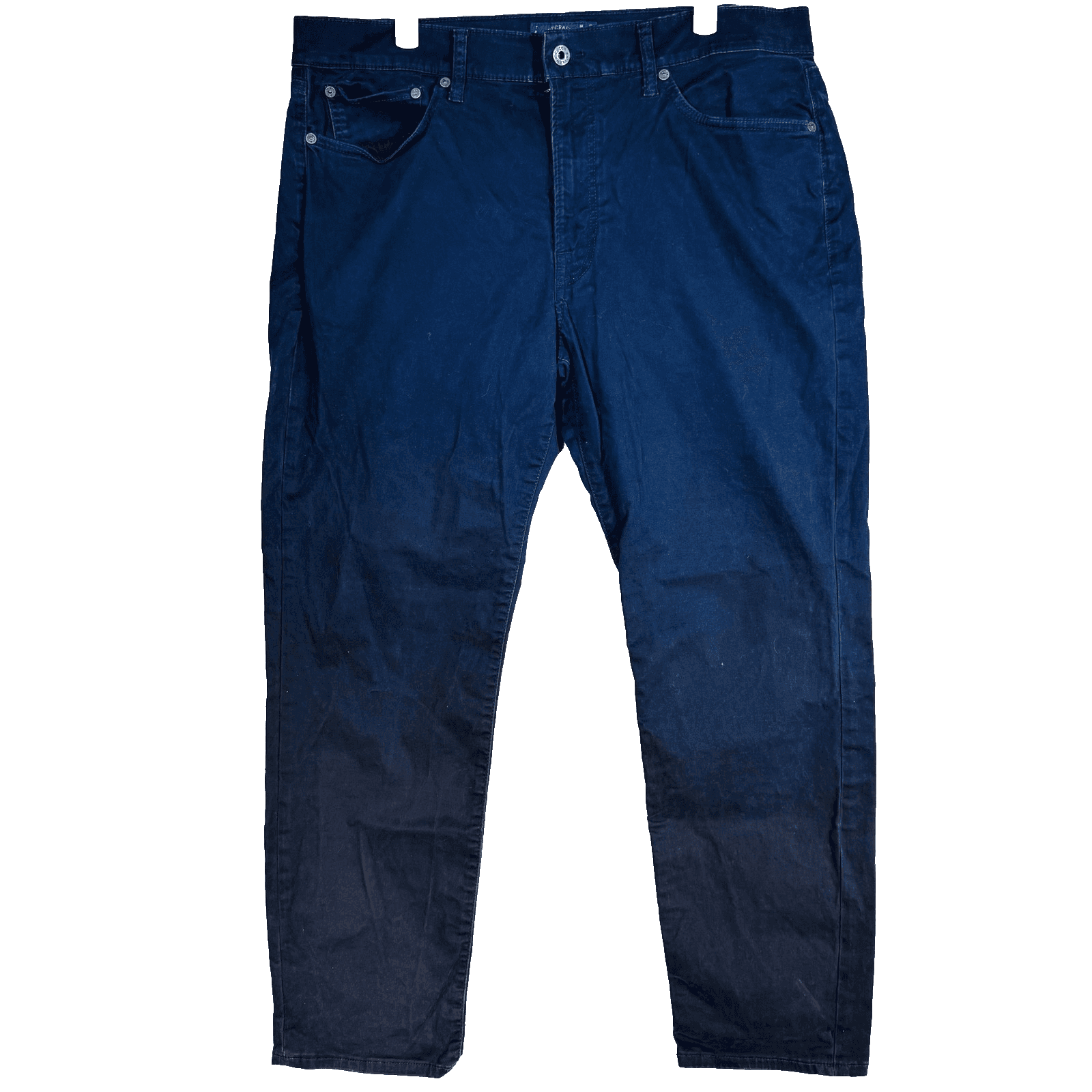 Lucky Brand 121 Heritage Slim Jeans Mens 32x28 Blue Dark Wash Tapered Zip Fly - Thumbnail 5